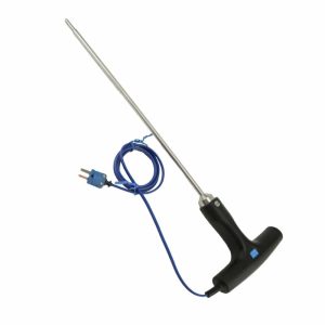Type T Heavy Duty T-Handle. 1/4-inch Dia. 12-inch Probe. Reduced Tip  (T-120)